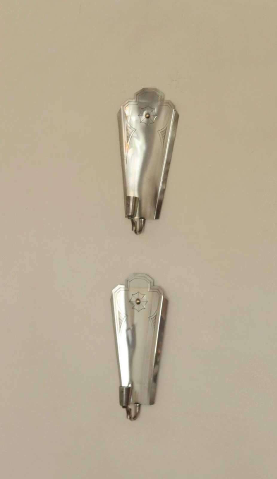 Pair of Swedish Grace Pewter Sconces by Svenskt - Tenn