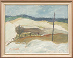 “Winter Landscape, Österlen” by E. O. Jonza