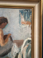 “Portrait of a Woman” by Gustaf Sjöö