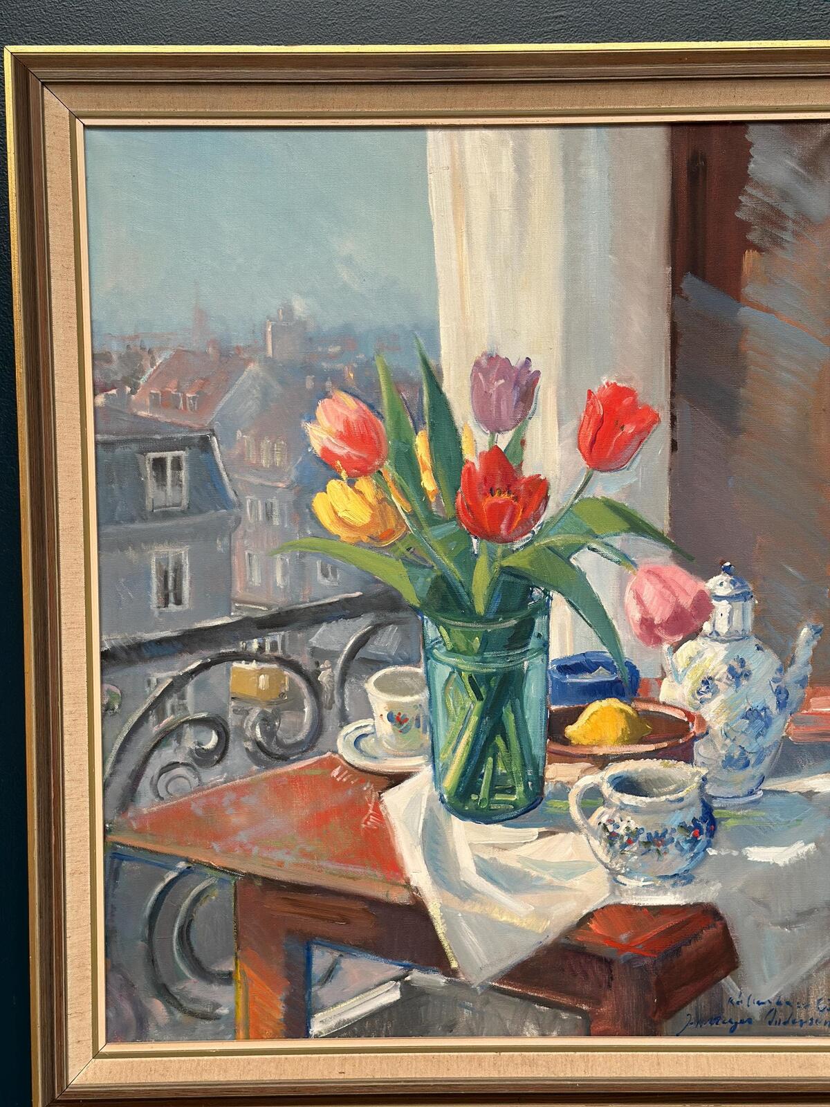 Quiet Morning in Paris by Johannes Meyer Andersen
