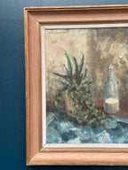 “Still Life with Glass Bottle” by Lars Falk