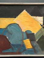 “Abstract Composition” – Dated 1966