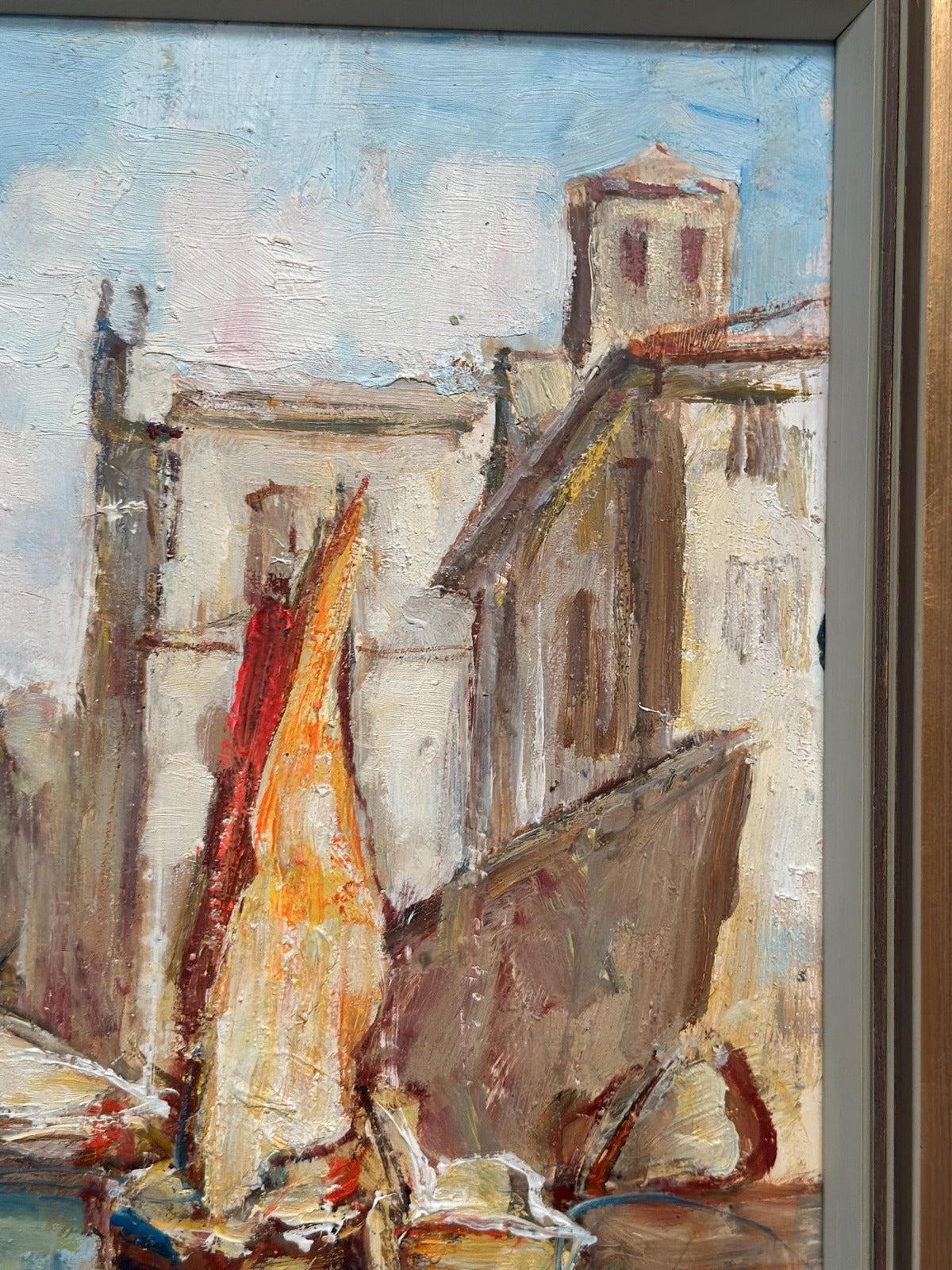 “Motif with Boats” by Knut Norman
