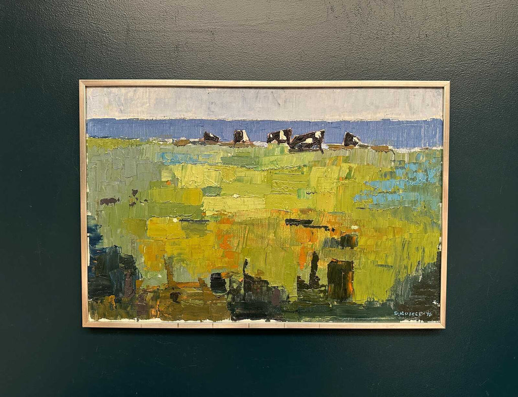 “Cows by the Sea” by Stig Rosell