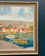 “Coastal Village” by Tage Nillson