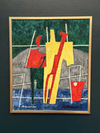 “Abstract Composition” by M. Hulander
