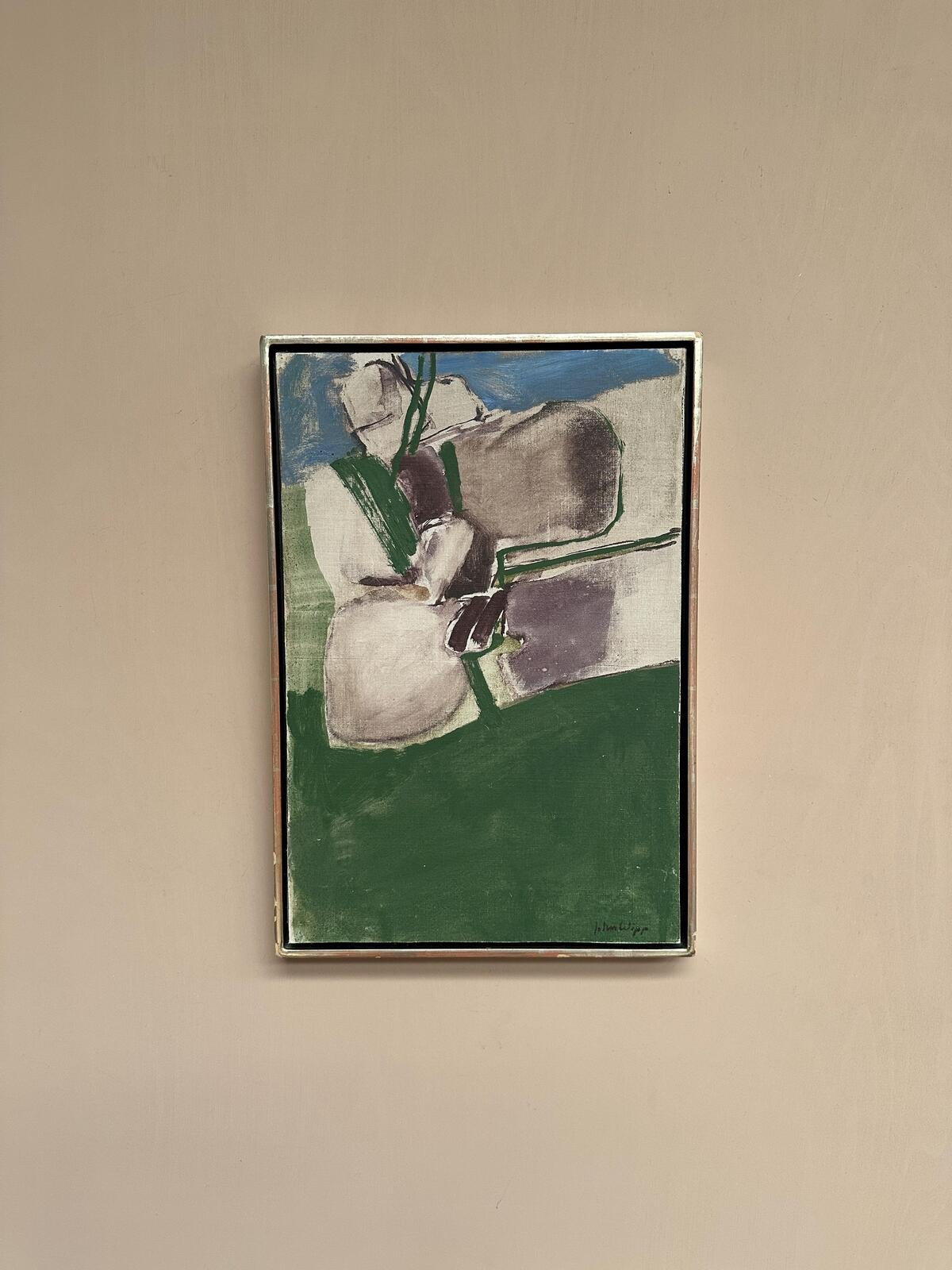 “Abstract” by John Wipp (1927–2005)