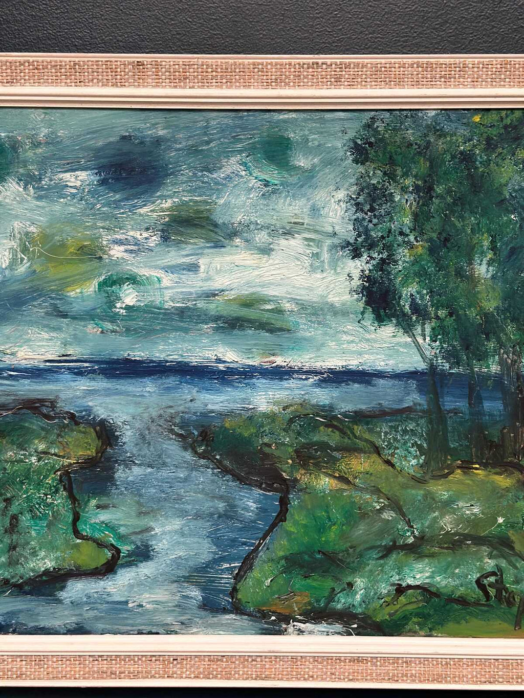 “River Landscape” by Stig Allan