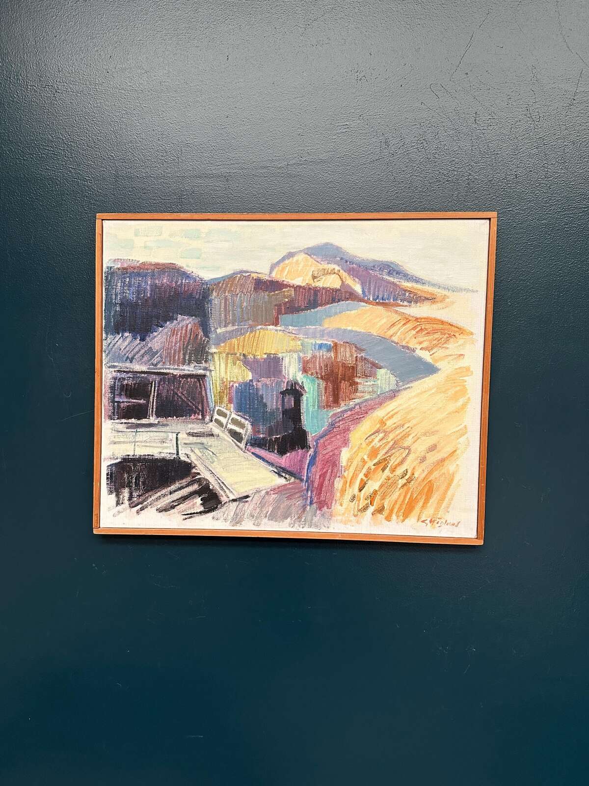 “Mine at Silfhyttan, Dalarna” by Gustaf Höglund