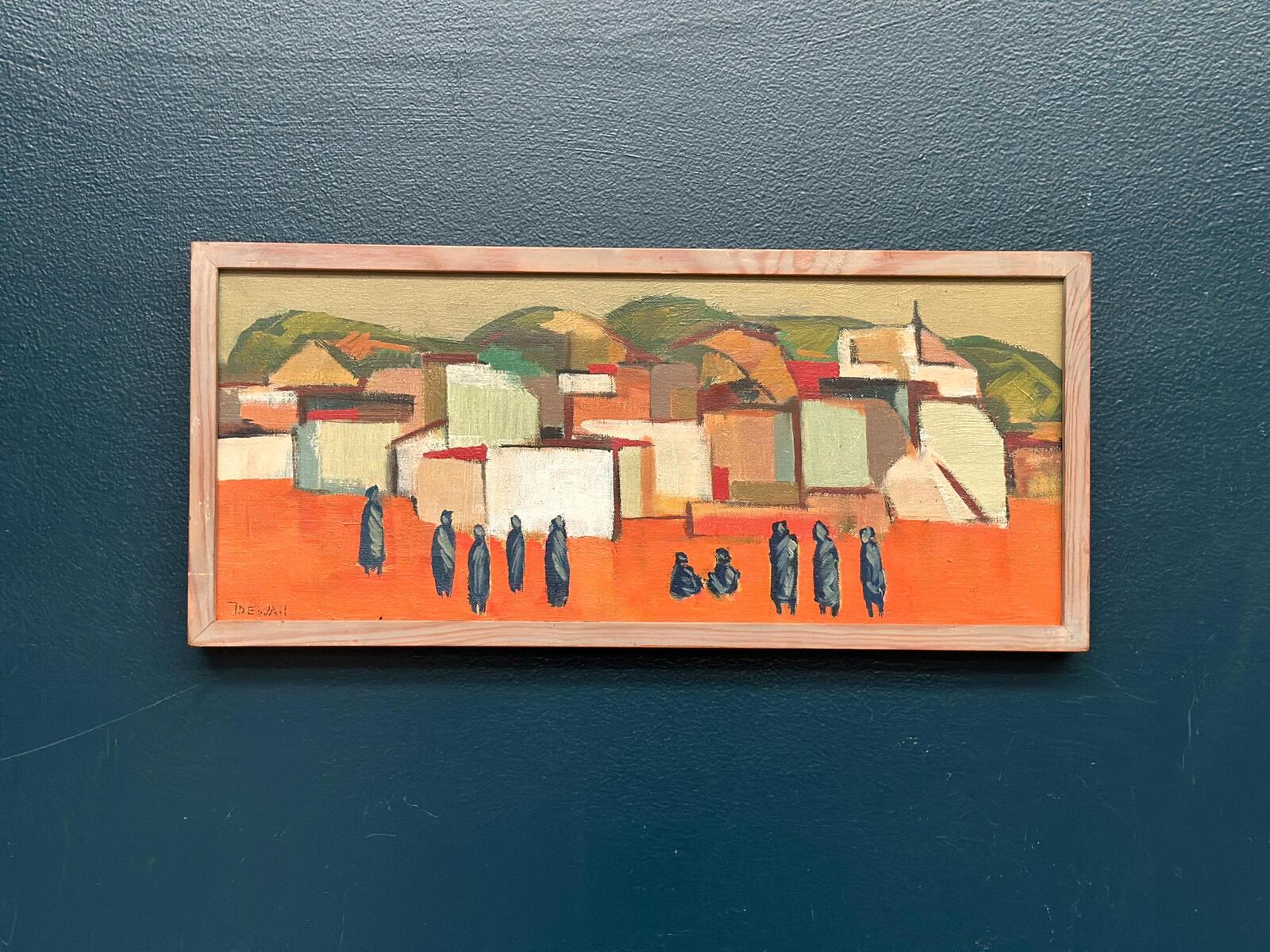 “Landscape with Figures” by J. Dewall