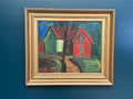“Landscape with House” by Manfred Flyckt