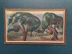 “Landskap med träd” by Britta Krüger