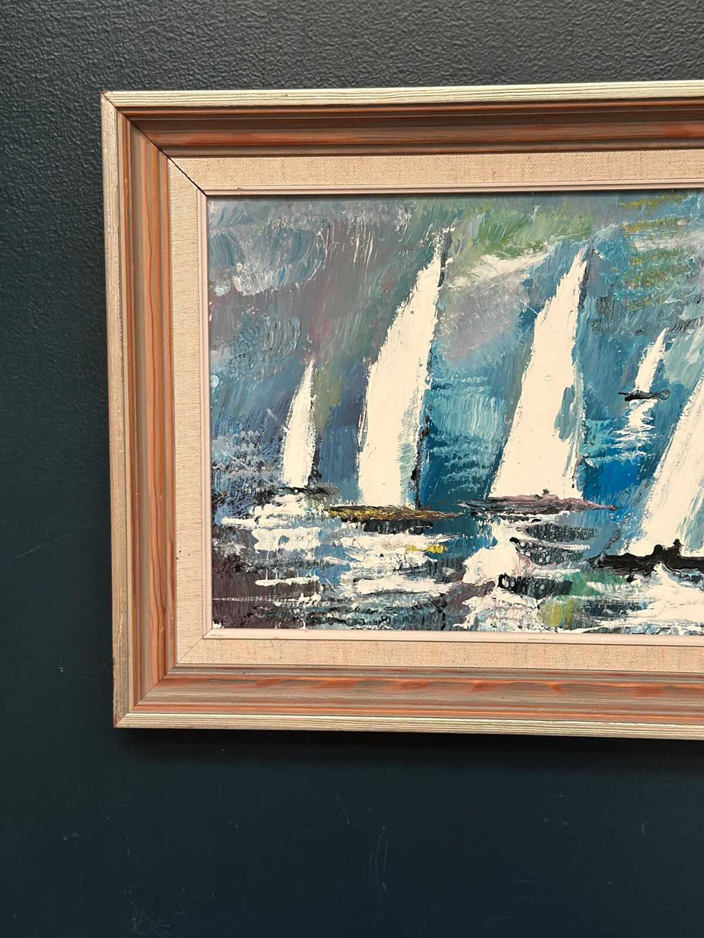 “Sailboats” by Bertil Thorell (1908–1984)