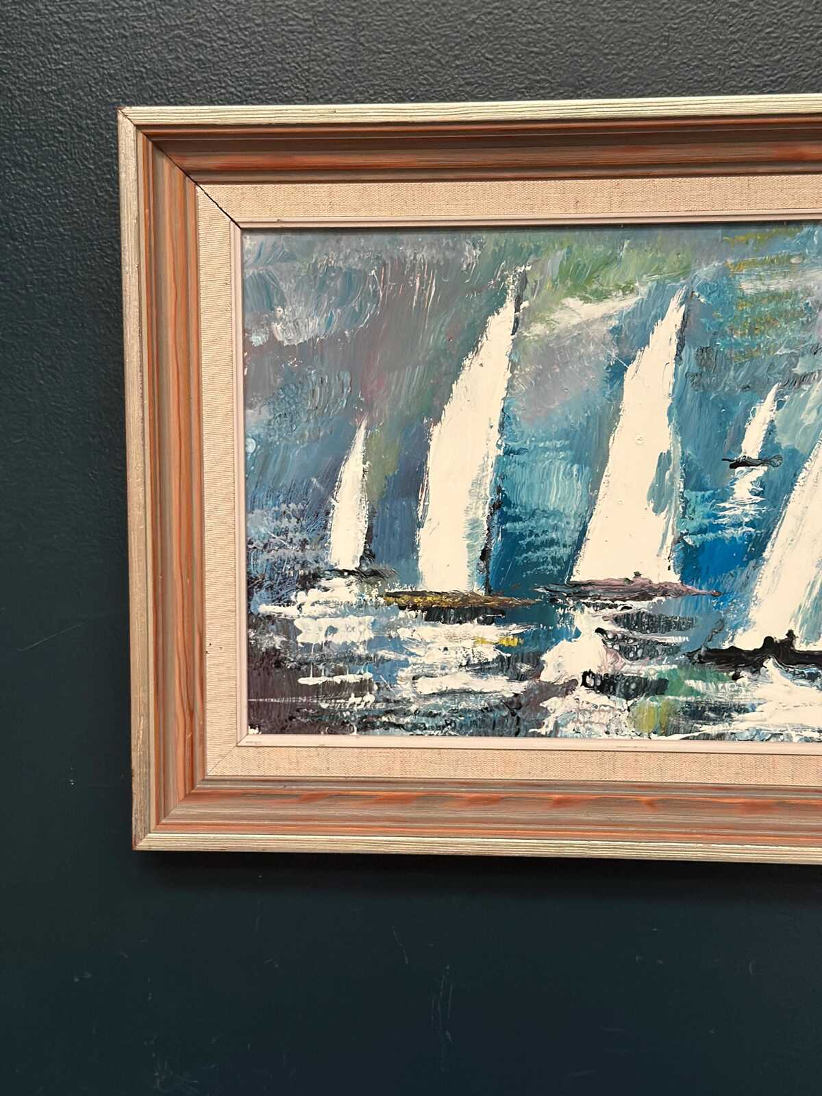 “Sailboats” by Bertil Thorell (1908–1984)