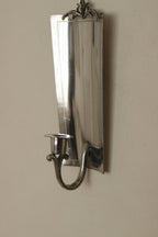 Pair of Mid Century Swedish Pewter Sconces by Svenskt Tenn