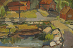 “Village” by Bertil Lundqvist