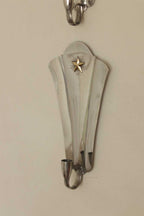 Pair Of Mid Century Swedish Pewter Sconces by GAB Sweden 1930s
