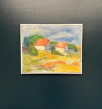 “Landscape with Barns” by Ulla Jansson