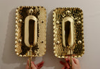 Pair of Mid-Century Swedish Brass Sconces by A. Eriksson Linberg