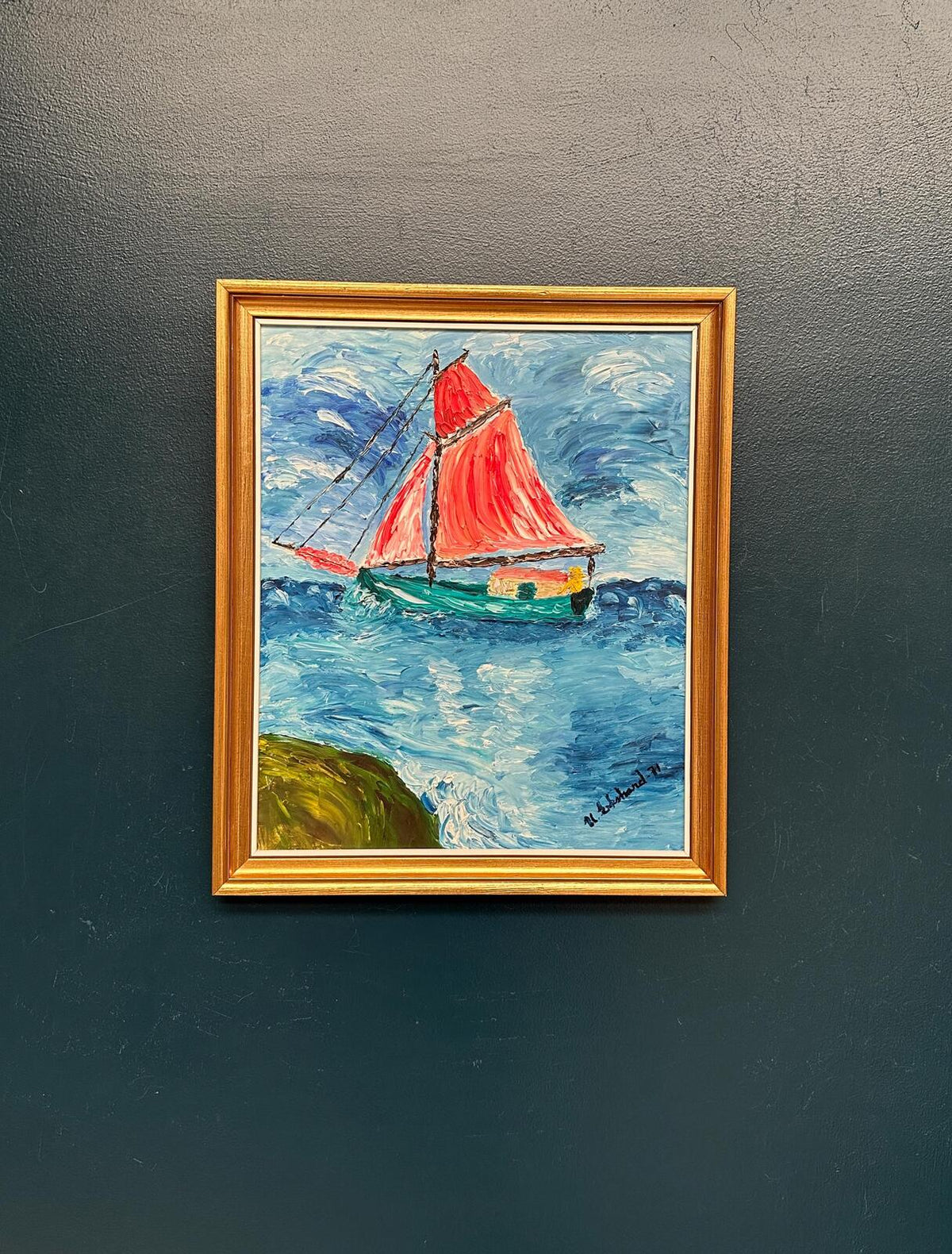 “Sailboat on the Water” by U. Ekshard