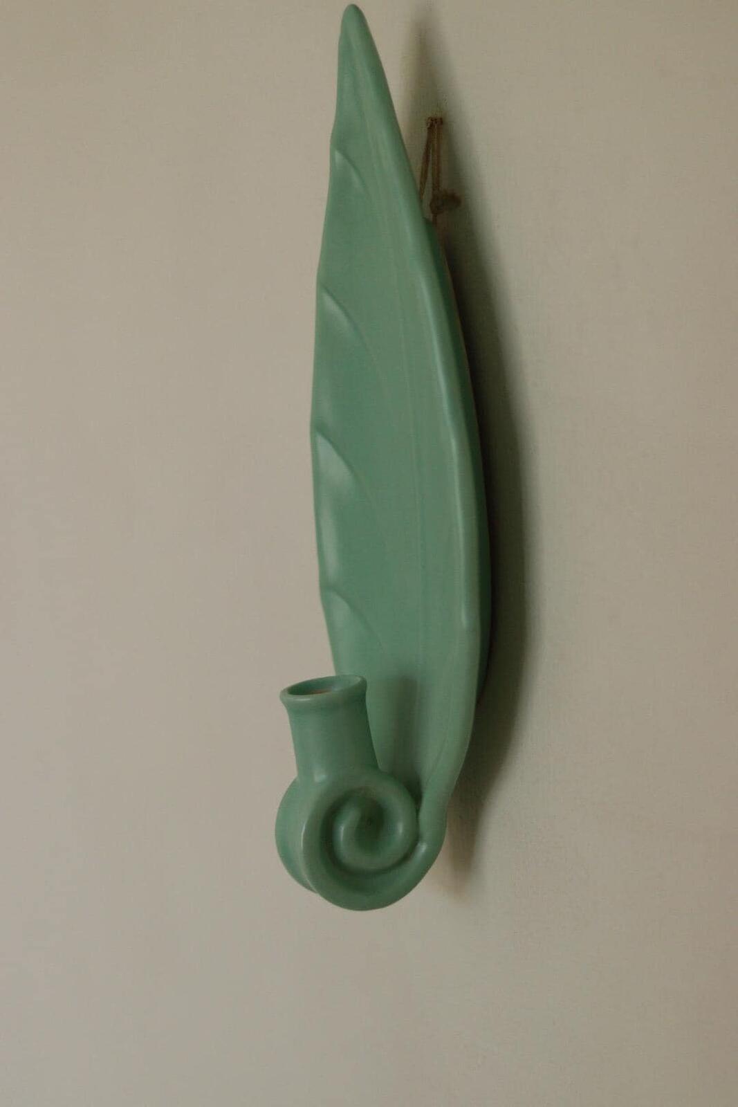Pair of Mid-Century Swedish Ceramic Sconces By Bo Fajans