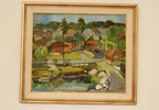 “Village” by Bertil Lundqvist