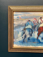 Jockeys By Richard Ingelsson (Helsingborg, 1901–1984)