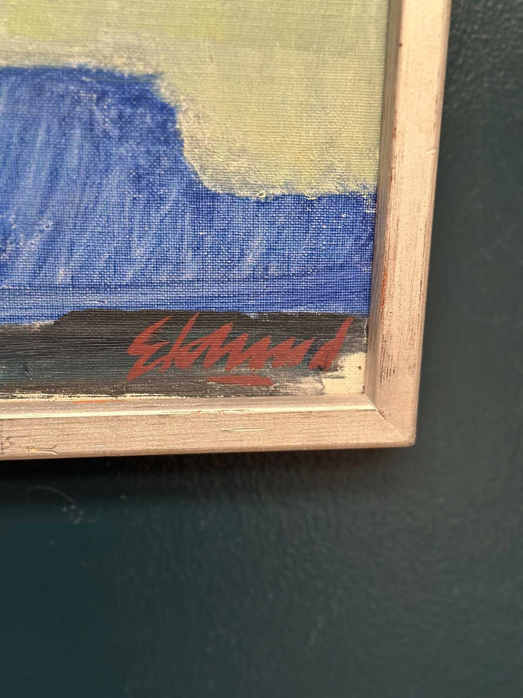 “Blå kust” (Blue Coast) by Bengt Eklund (1916–1989)
