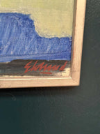 “Blå kust” (Blue Coast) by Bengt Eklund (1916–1989)