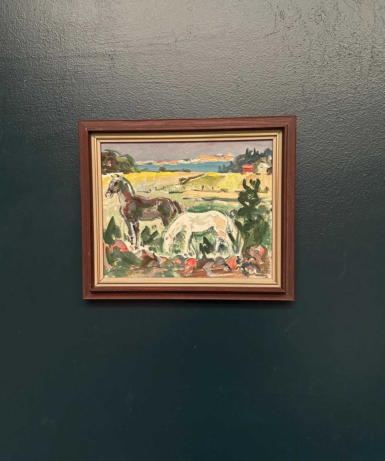 Landscape with Horses