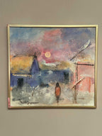 “Figure in Landscape” by Poul K. Jörgensen