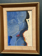 “Abstract in Blue” by Hans Oswald