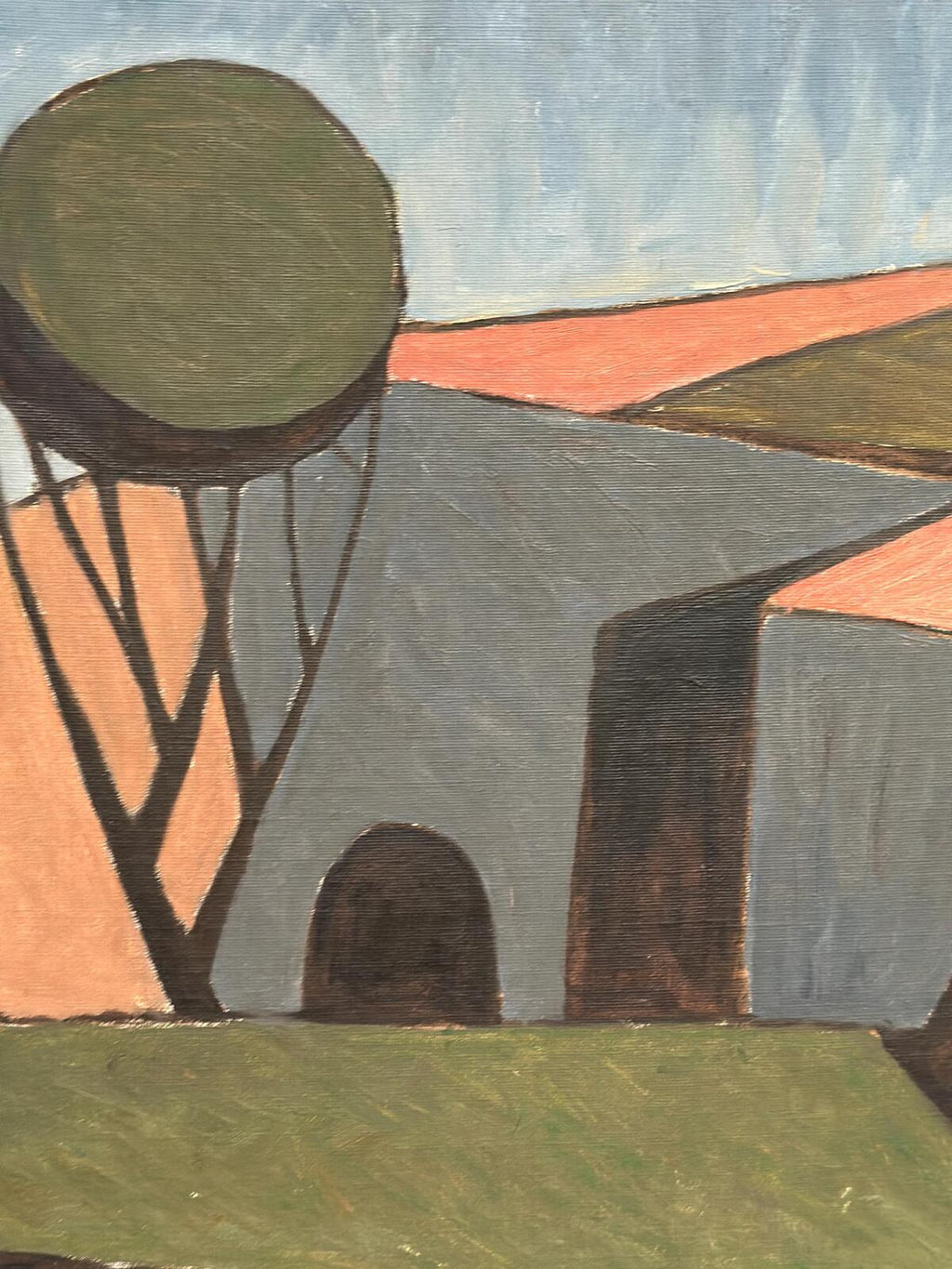 "Spansk By" by Emil Clahr (1905–1983)