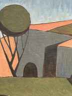 "Spansk By" by Emil Clahr (1905–1983)