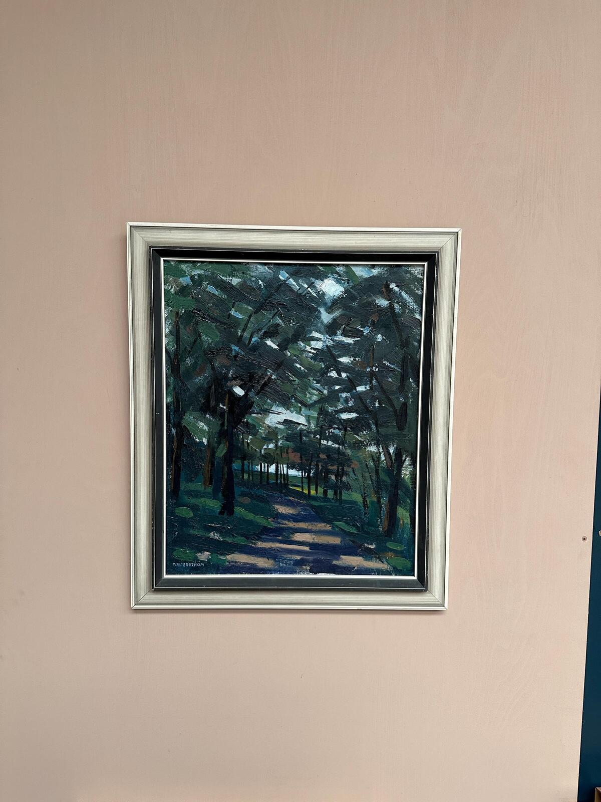 Forest Road III By Ingvar Walterström (1920–1988)