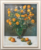 “Floral Still Life” by Arne Ericson – Dated 1967