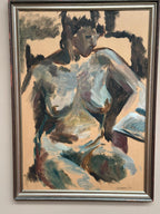 “Nude Study” by Mats Rehnman – Dated 1984
