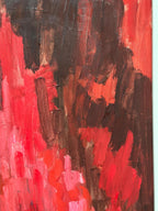 “Abstract Composition in Red” by Rune Pettersson