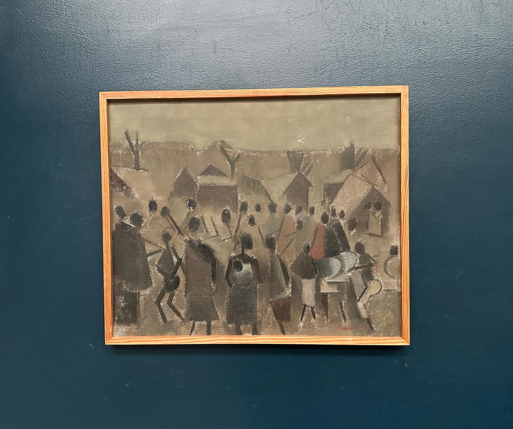 “Landscape with Figures” by Sigfrid S.