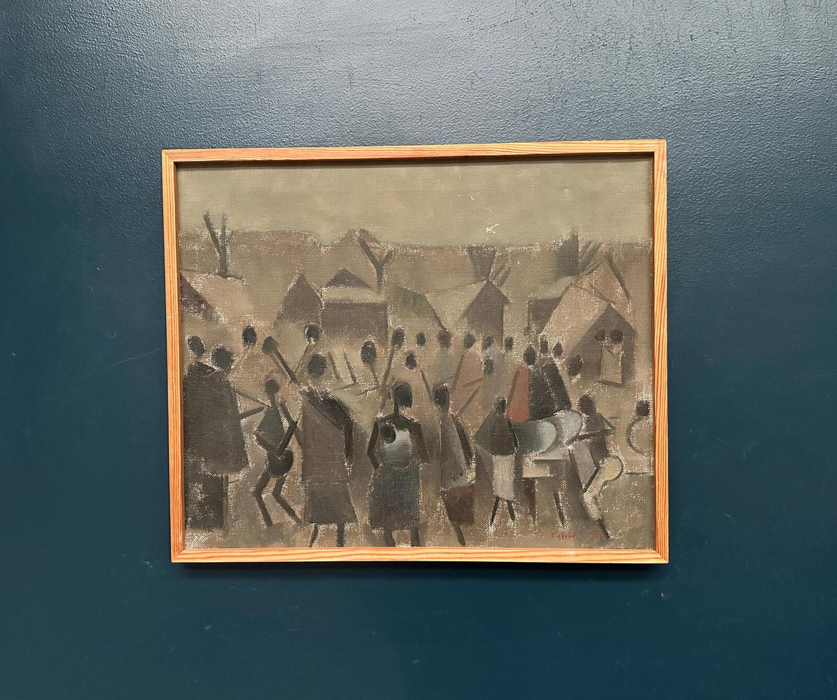 “Landscape with Figures” by Sigfrid S.