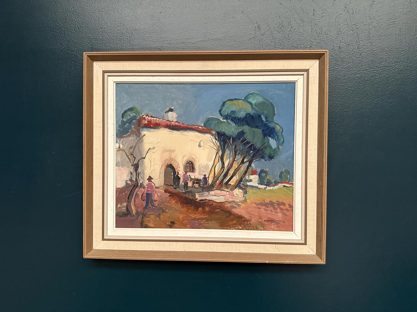“Mediterranean Scene” by Axel Hamborn