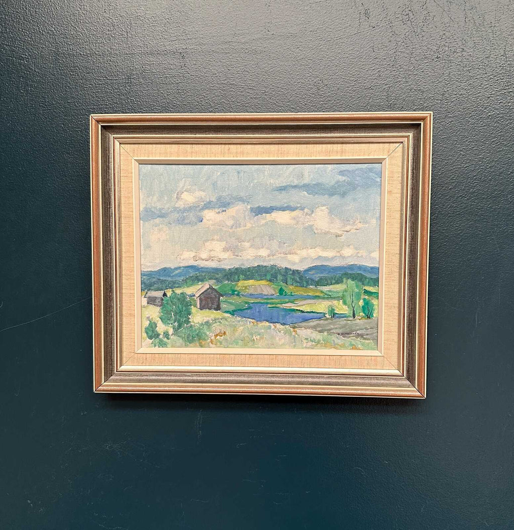 “Landscape” by Evald Hedenström (1909–1997)