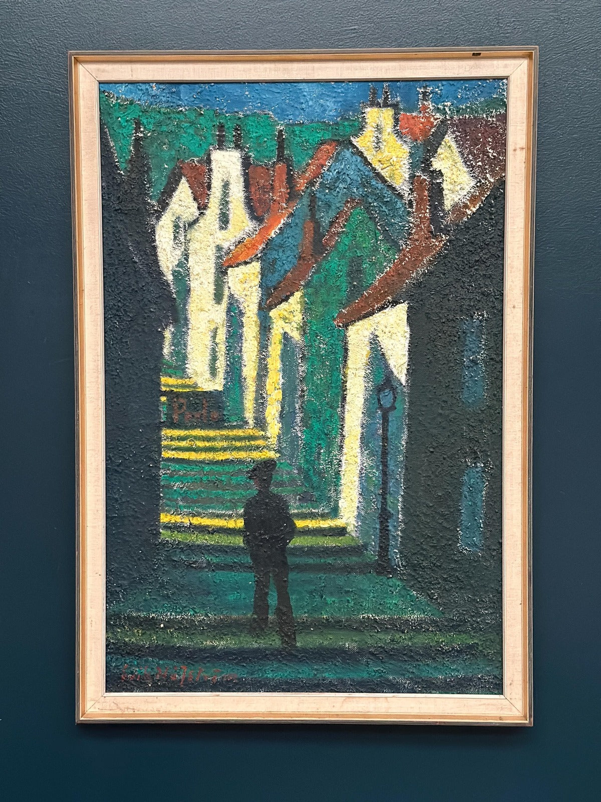 “Promenad mellan hus” by Erik Håfström