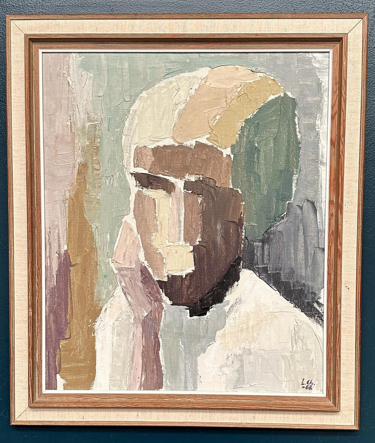“Cubist Portrait” by Liisa Chaudhuri