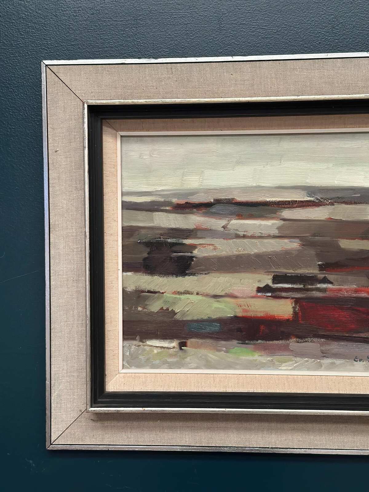 “Field Patches” by Evert Färhm (1901–1971)