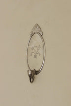 Pair of Mid Century Swedish Pewter Sconces with Mirror by Svenskt - Tenn