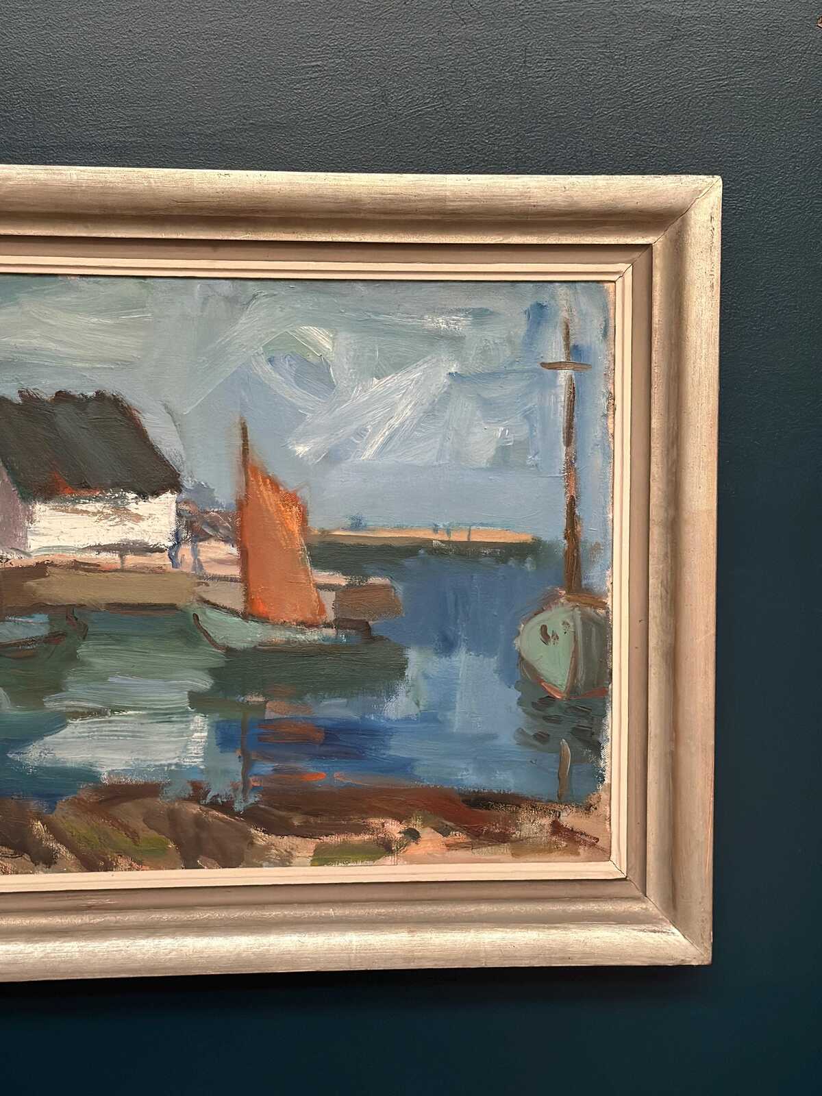 “Boat Harbour” by Gösta Ekdahl