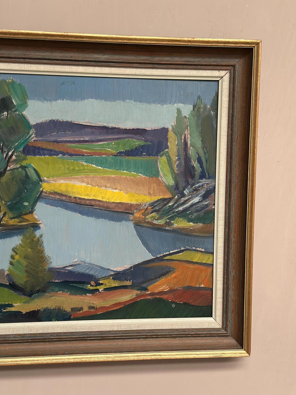 “Natural Landscape” by Frans Rase (1913–1994)