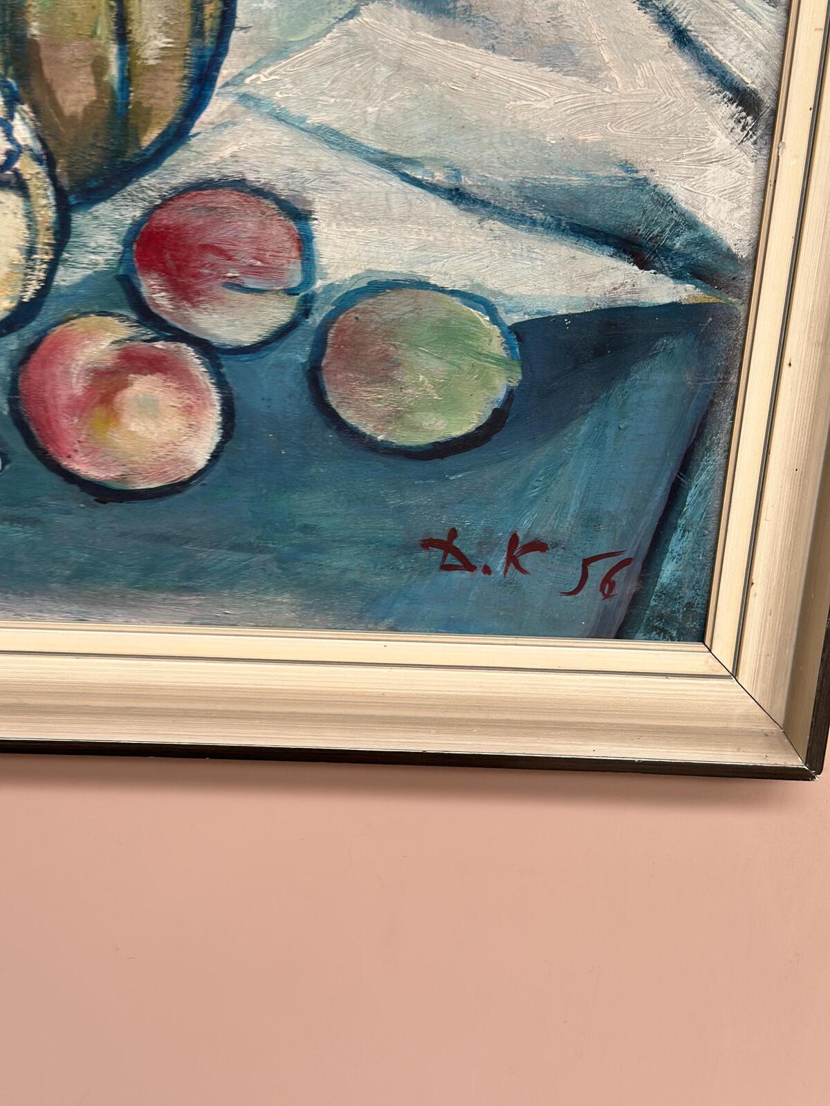 Wine and Fruit by D.K