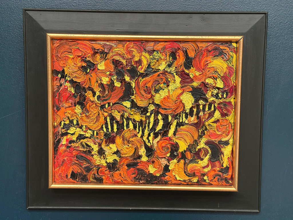 “Flowers” by Sarah Sandberg – Dated 1973